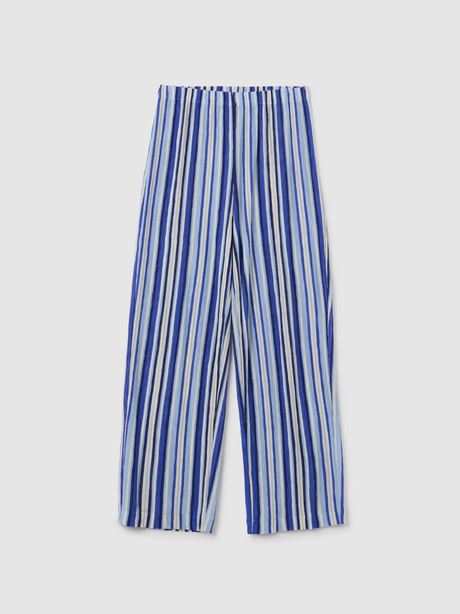 Women's multicolour regular fit trousers_0