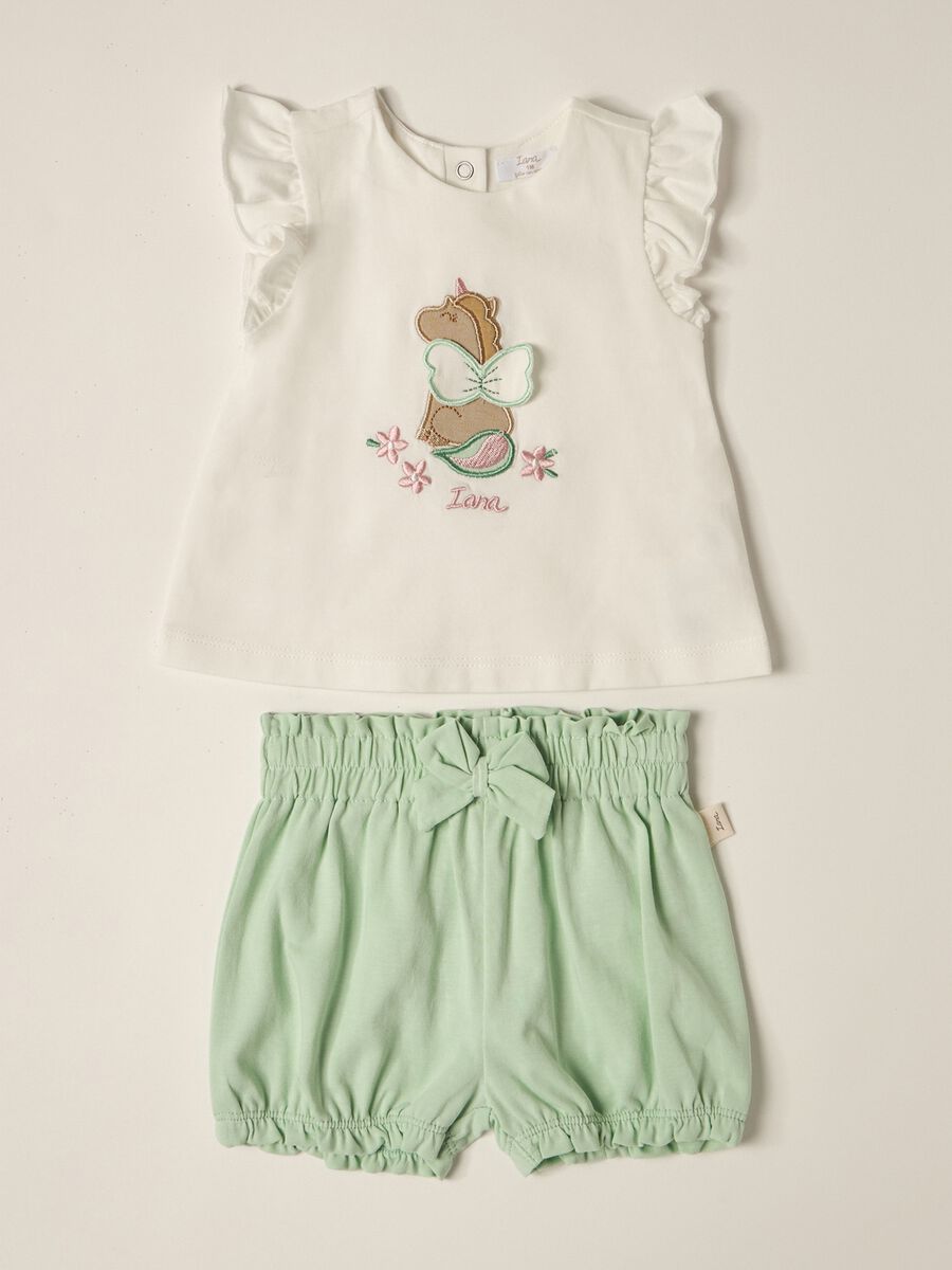 Set in cotone stretch IANA neonata_0