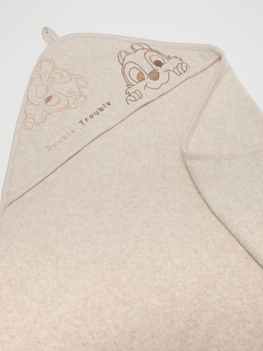 Baby Beige Cotton Blend Bathrobe_2