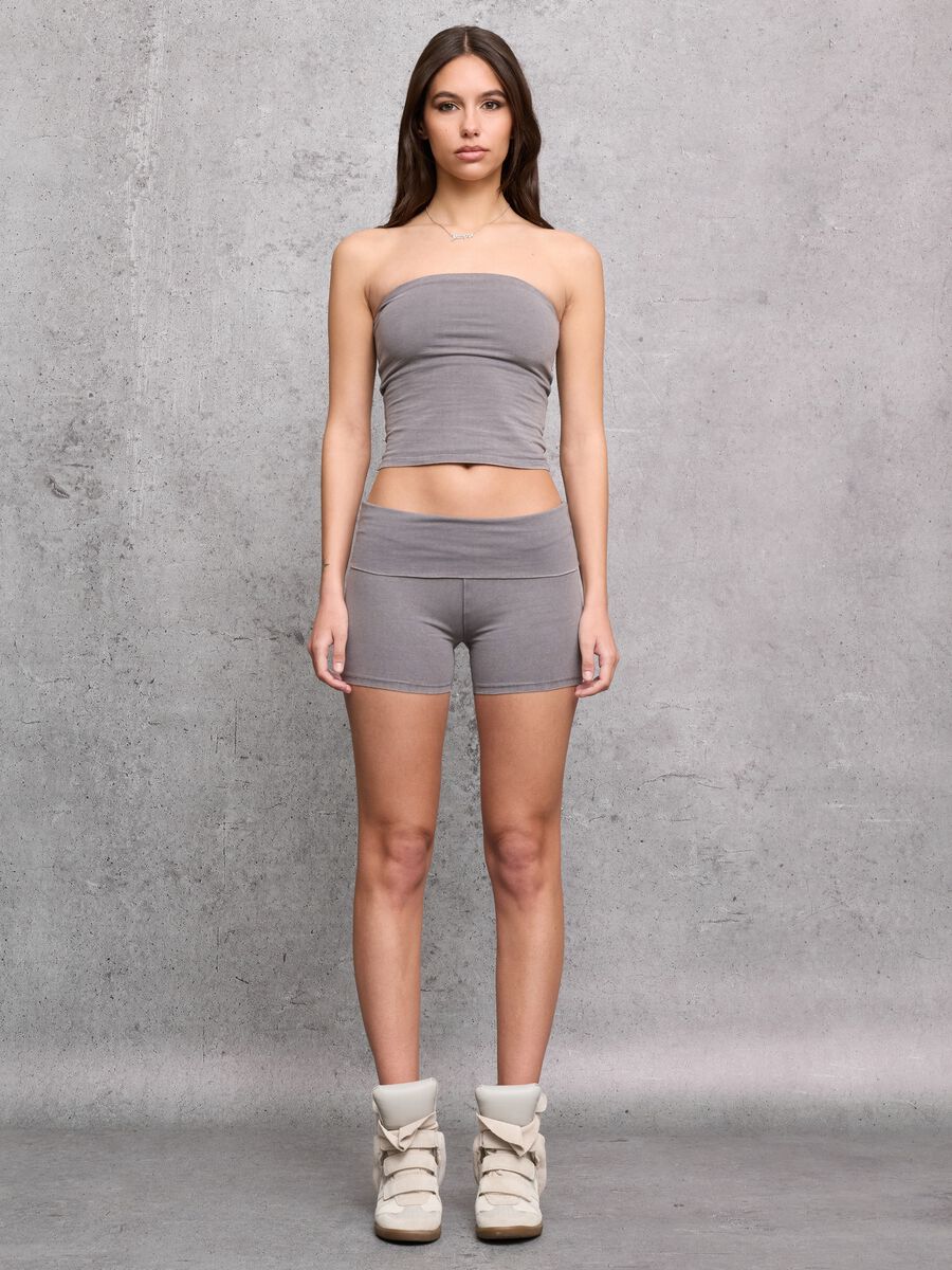 Yoga Shorts Vintage Grey_0