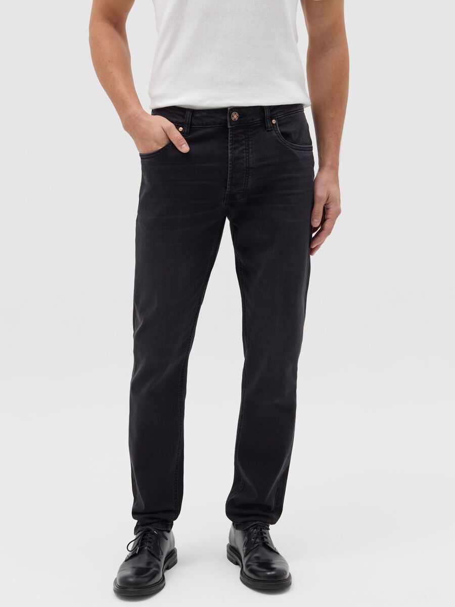 Slim-fit stretch jeans_1