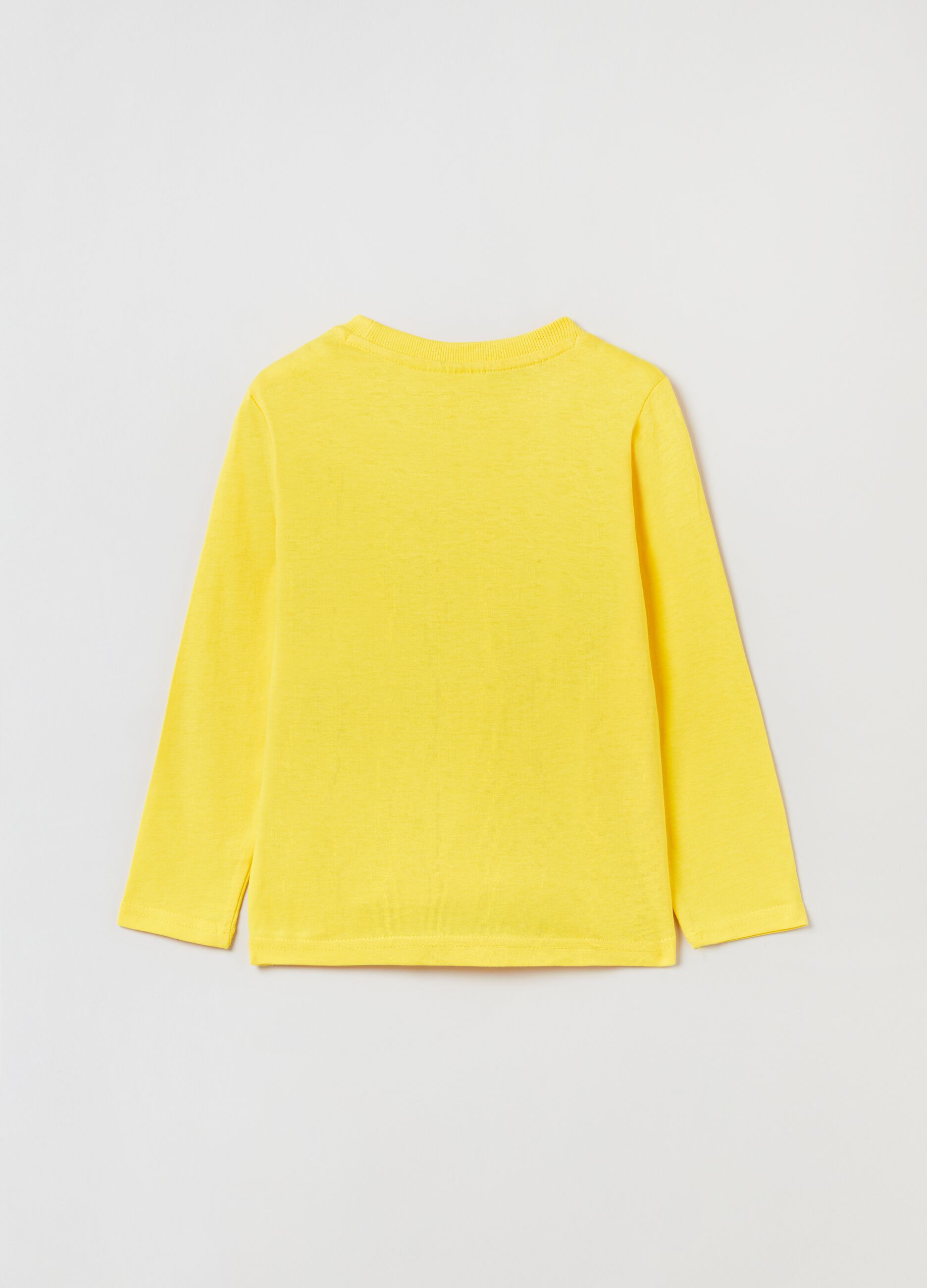 T-shirt a maniche lunghe con stampa Pikachu_1