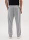 Grey pure cotton trousers with oversized fit_2