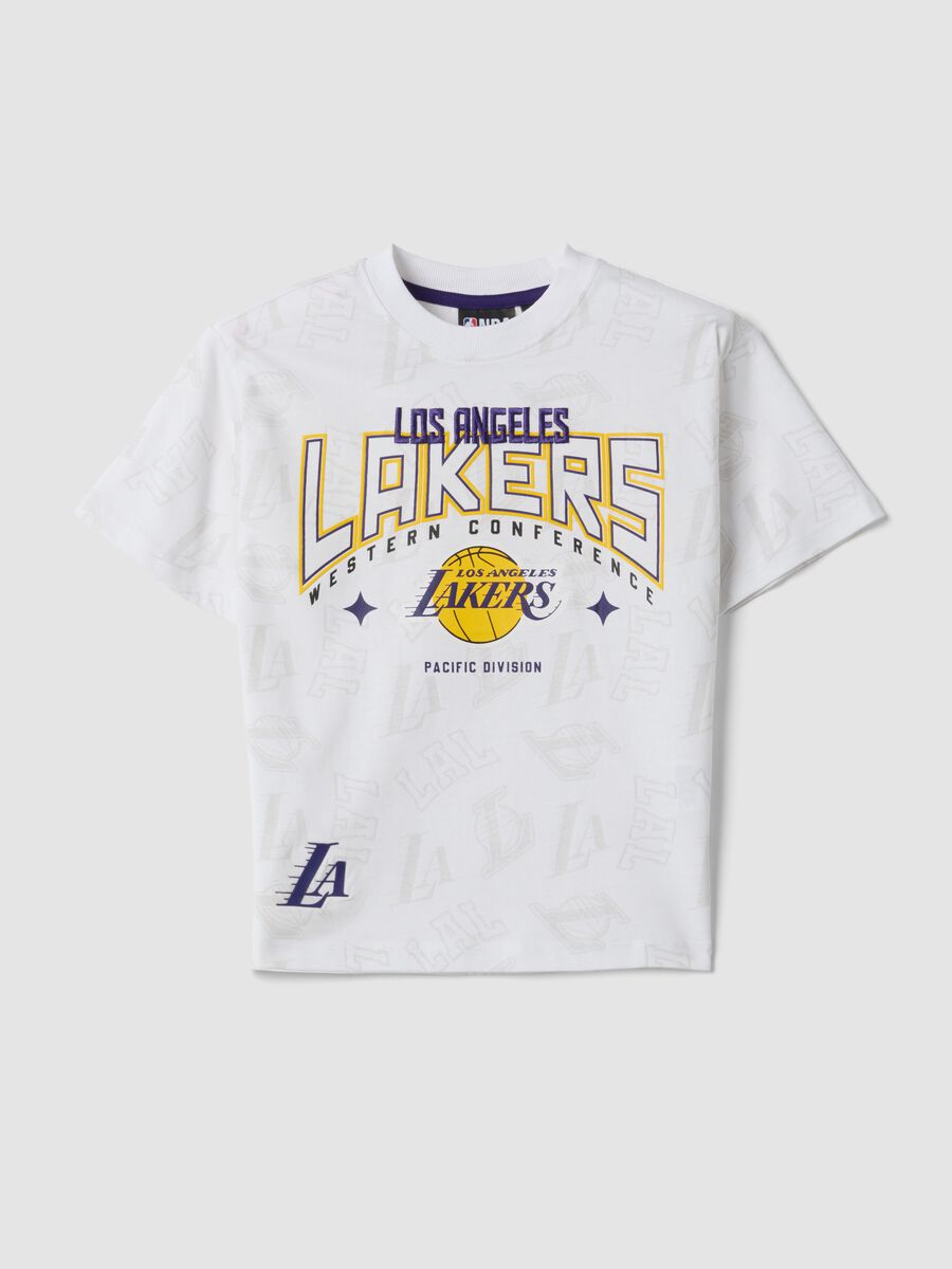 White short-sleeved pure cotton T-shirt_0