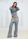 Flared Sweatpants in Vintage Grey_1