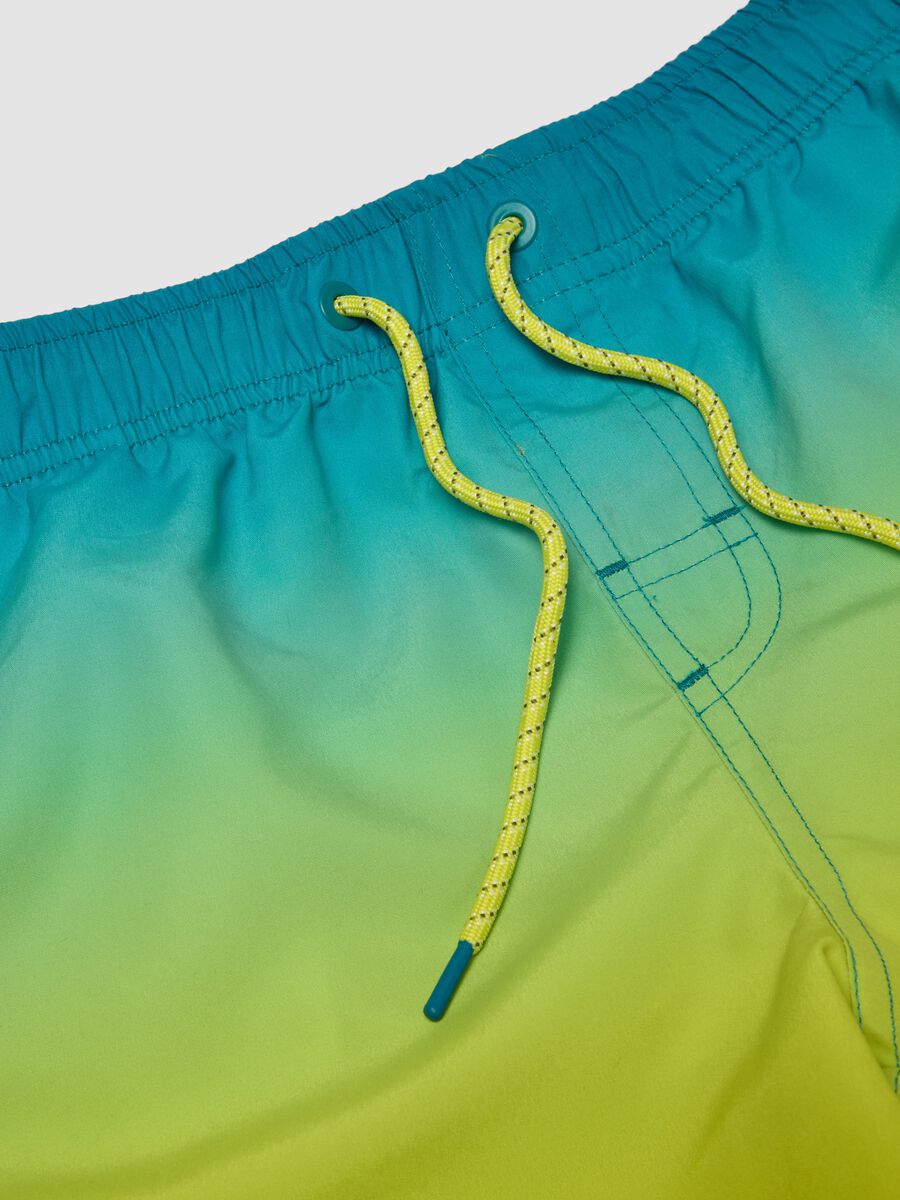 Multicolour boys&rsquo; swim shorts with ombr&eacute; fade_2
