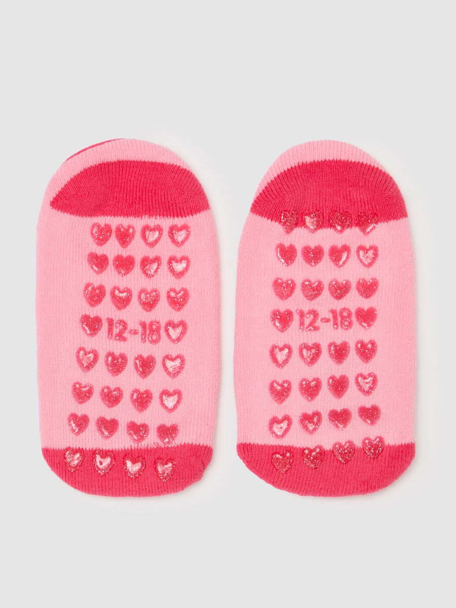 Slipper socks with puppy design_1