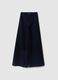 Blue stretch cotton wide leg trousers_4