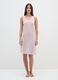 Long Dress in Pure Pink Viscose_0