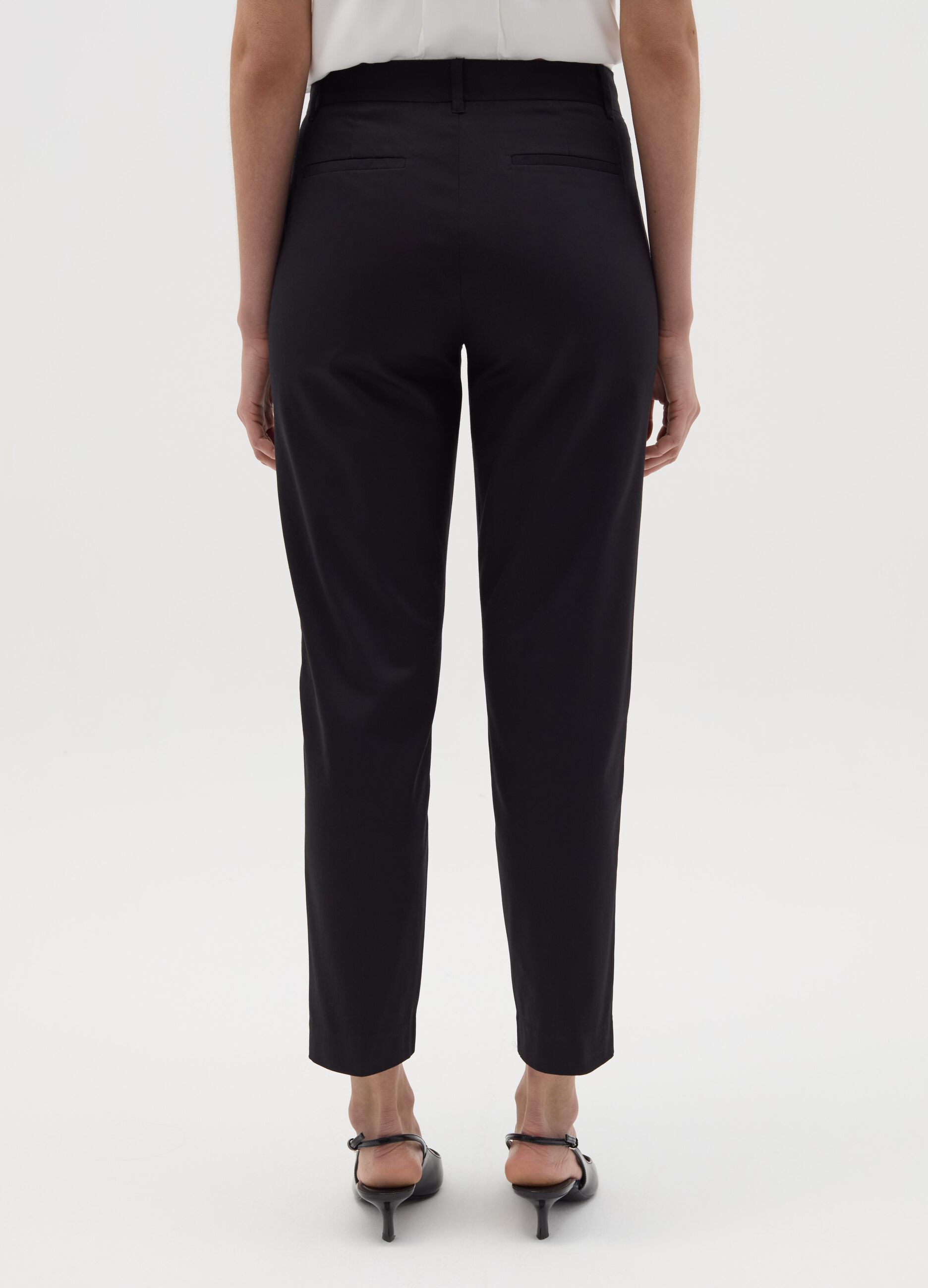 Stretch chino trousers