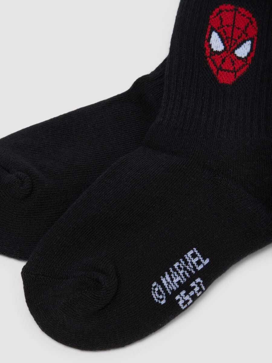 2-pack of MARVEL Spider-Man organic stretch cotton ankle socks_2