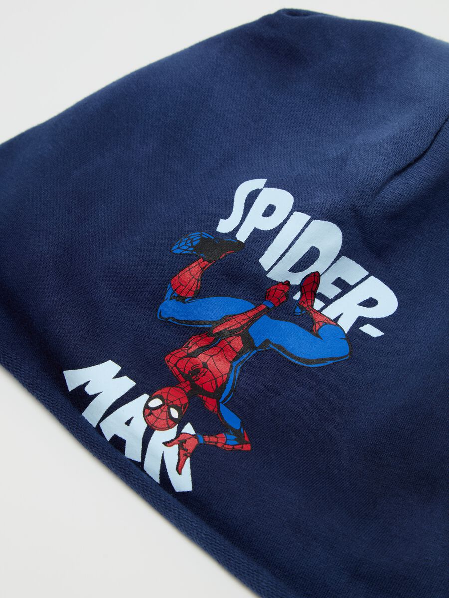 Tie-dye hat with Spider-Man print_1