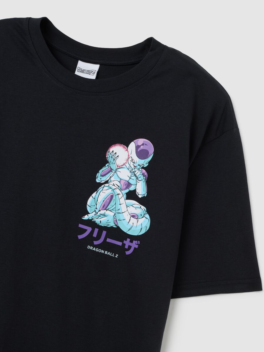 Black pure cotton T-shirt in relaxed fit_1