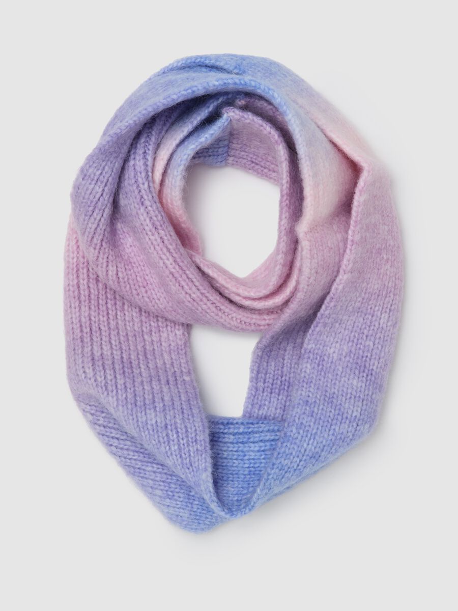 Multicoloured girls' neck warmer_0
