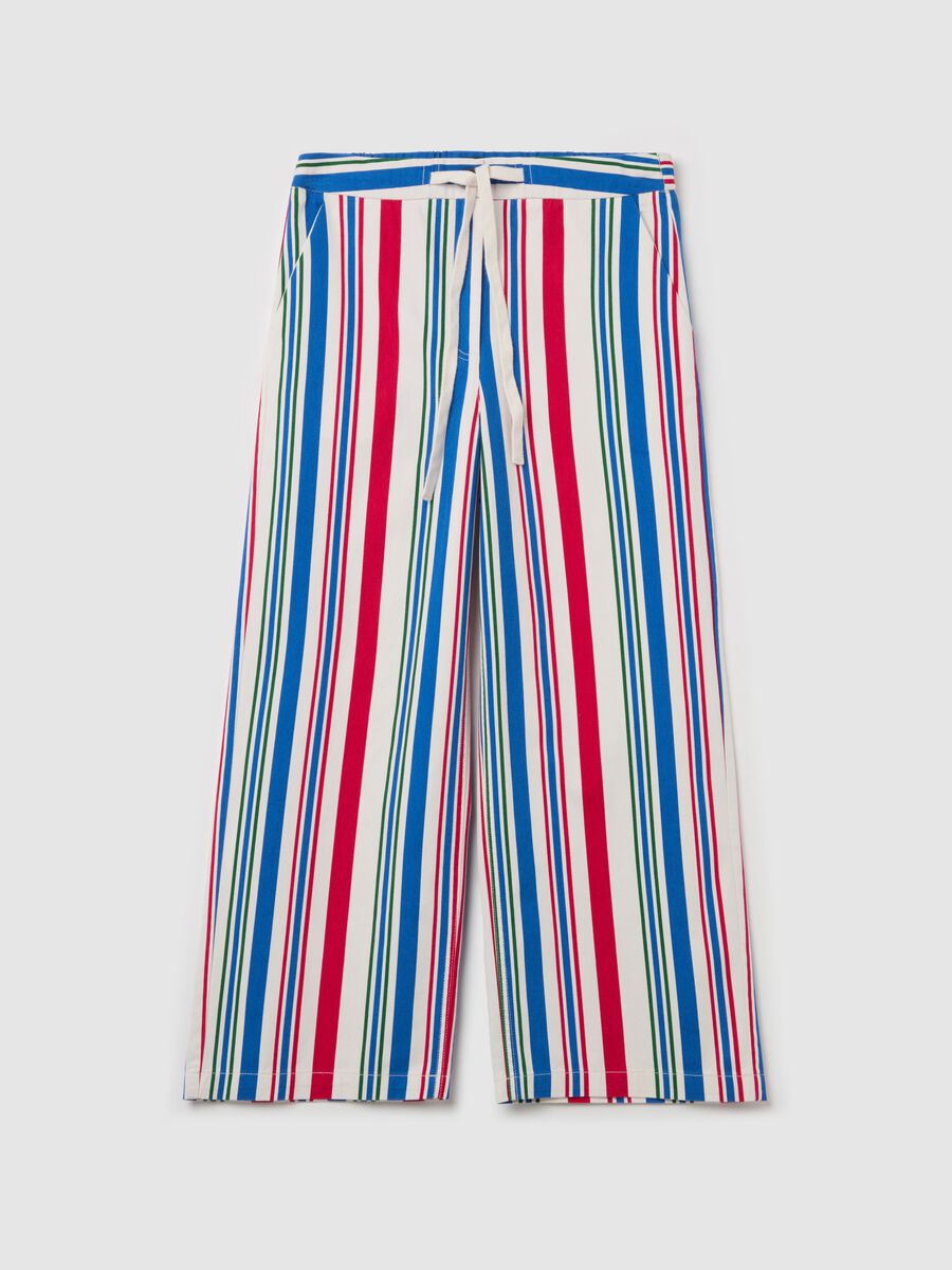 Wide-leg trousers with multicoloured stripes_4