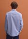 Light blue pure cotton poplin check shirt, regular fit_3