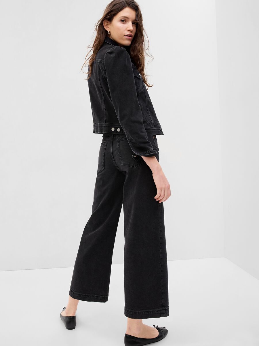 Jeans wide leg a vita alta_1