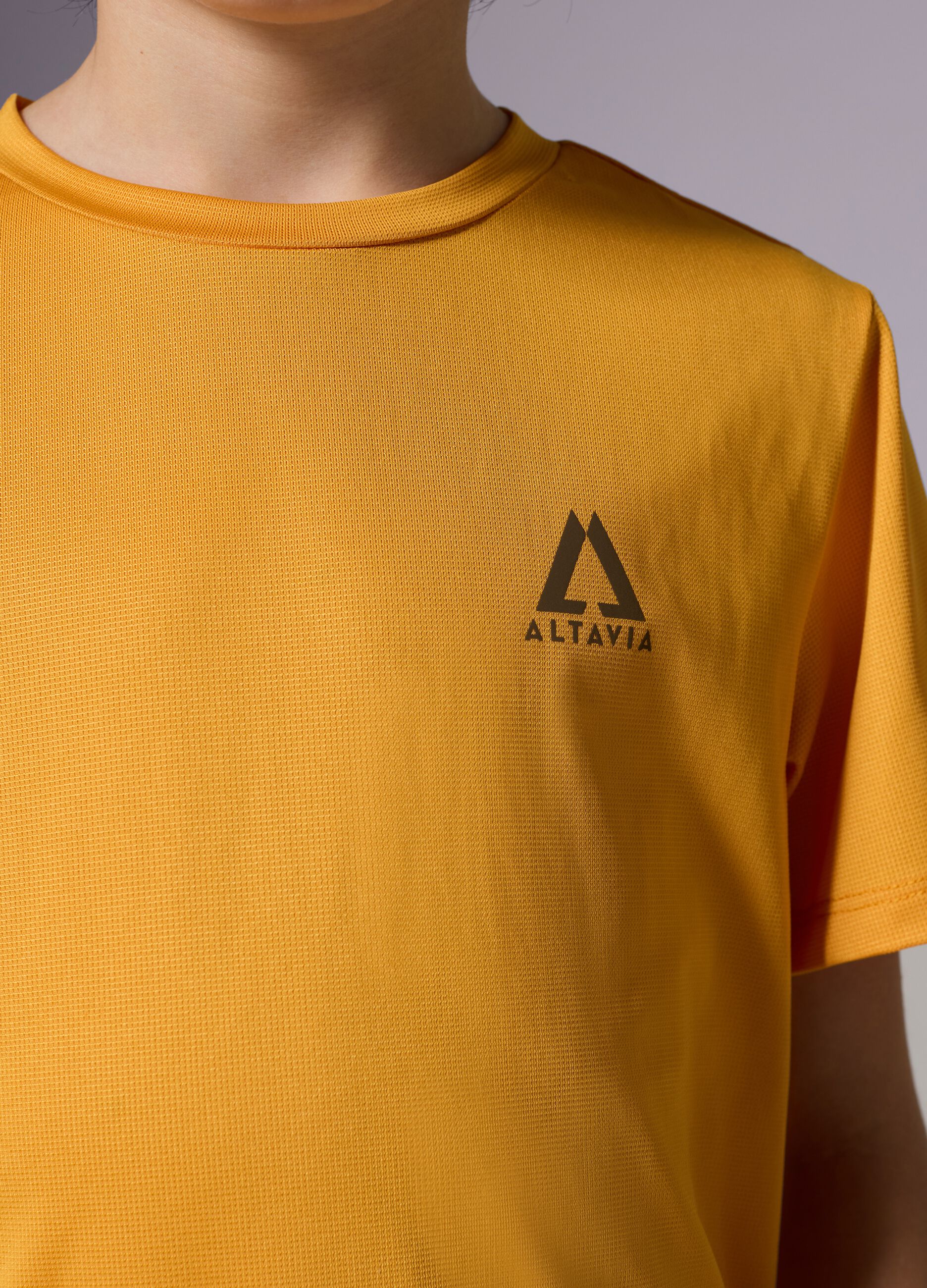 ALTAVIA WITH DEBORAH COMPAGNONI T-shirt in technical fabric