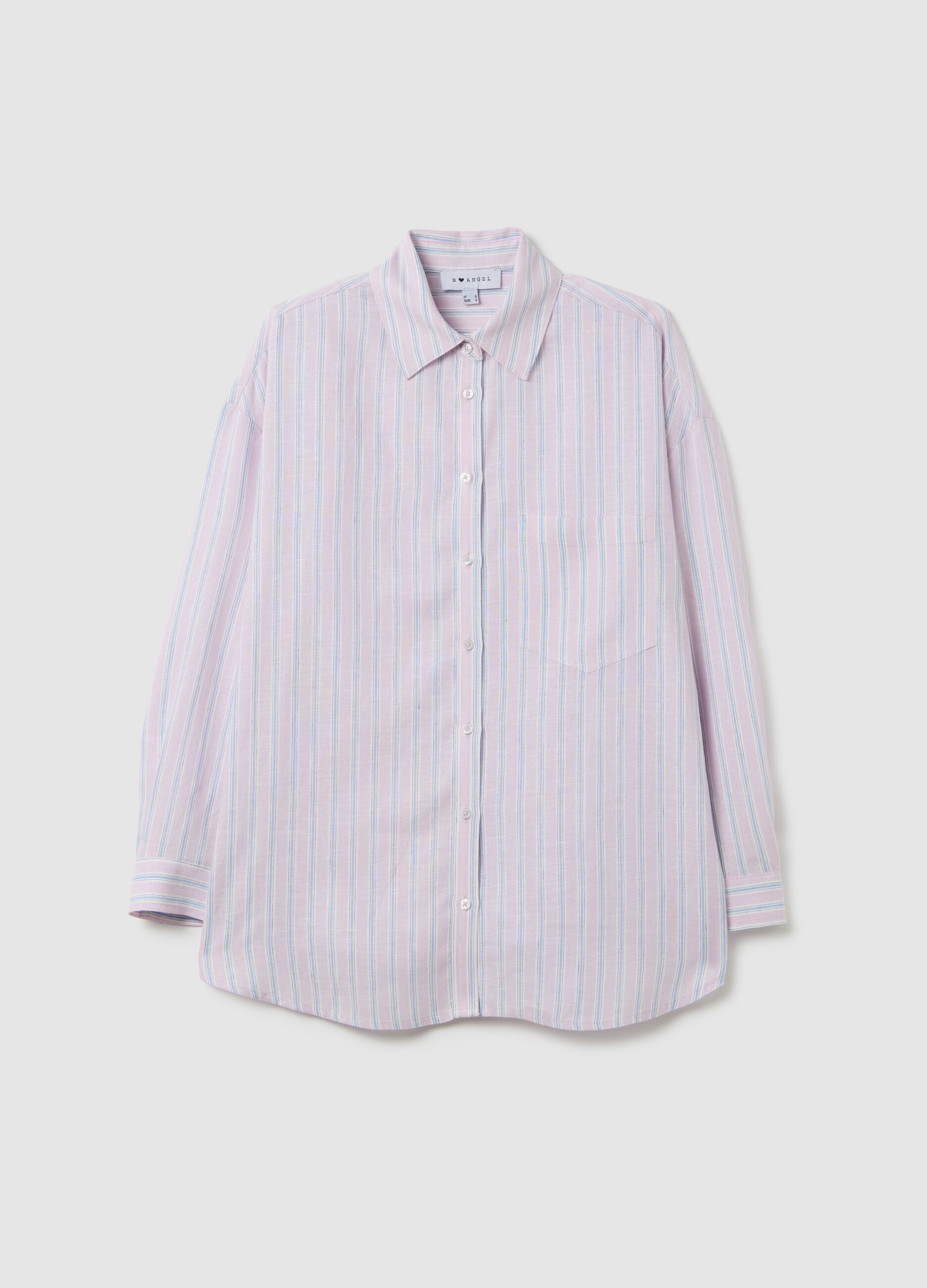 Women's Multicolor Regular Fit Oversized Shirt