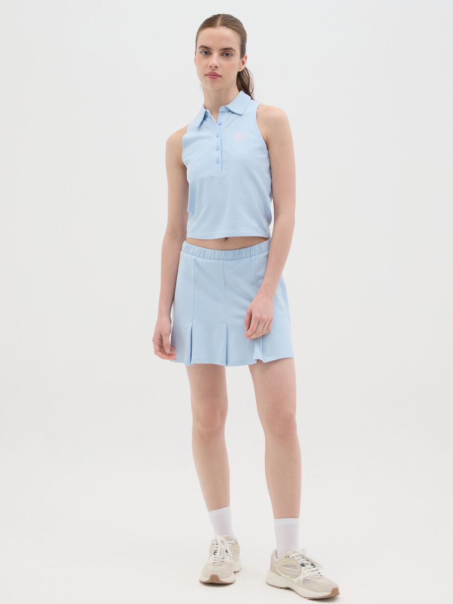Women's Regular Fit Blue Top_1