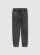 Boys' grey pure cotton joggers_0