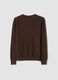 Brown viscose-blend sequin jumper, regular fit_2