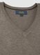 Beige mixed regular fit sweater_5