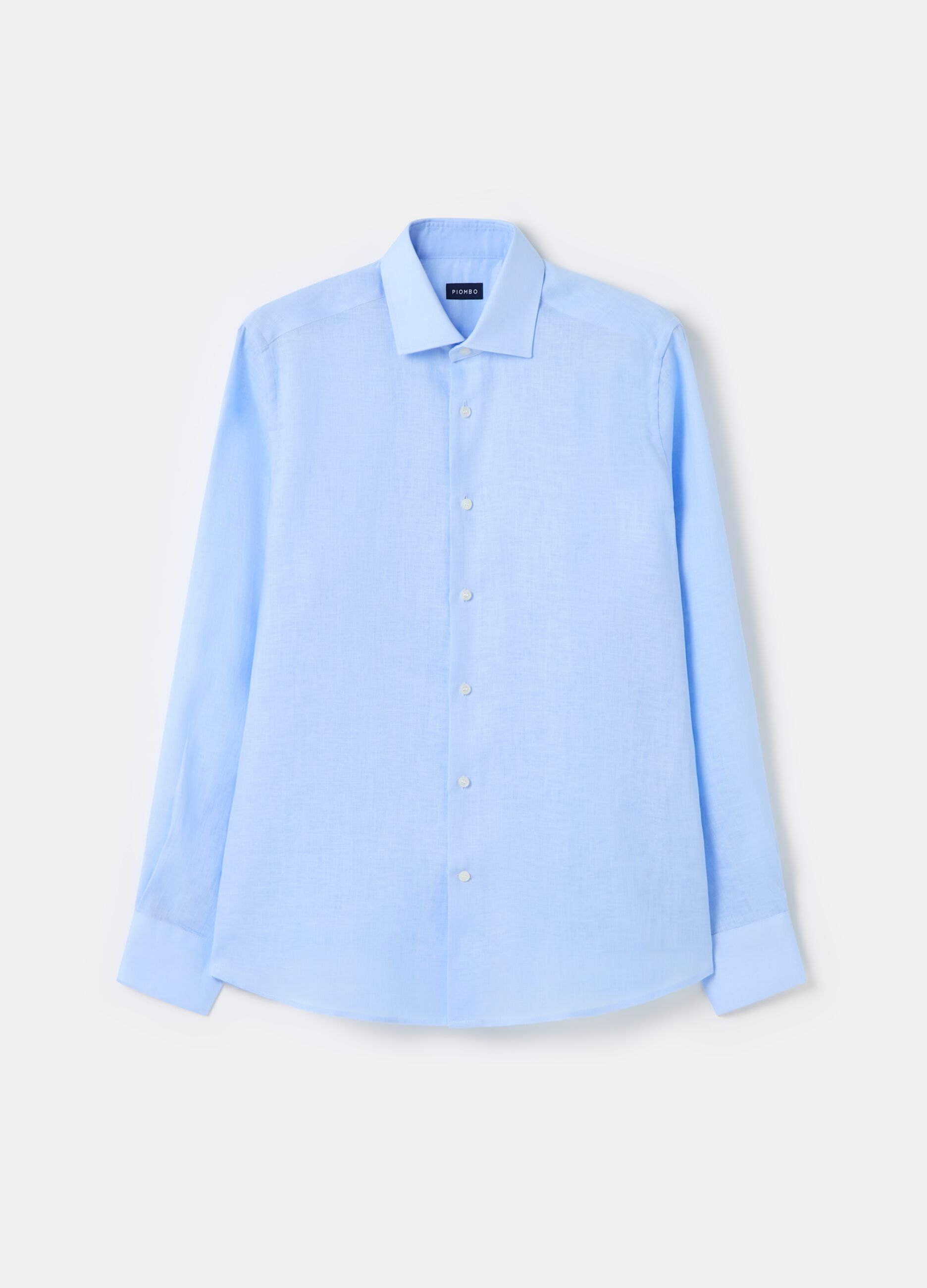 Camicia in lino PIOMBO