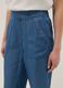 Light blue denim jeans in 100% lyocell with elasticated waist, relaxed fit_3