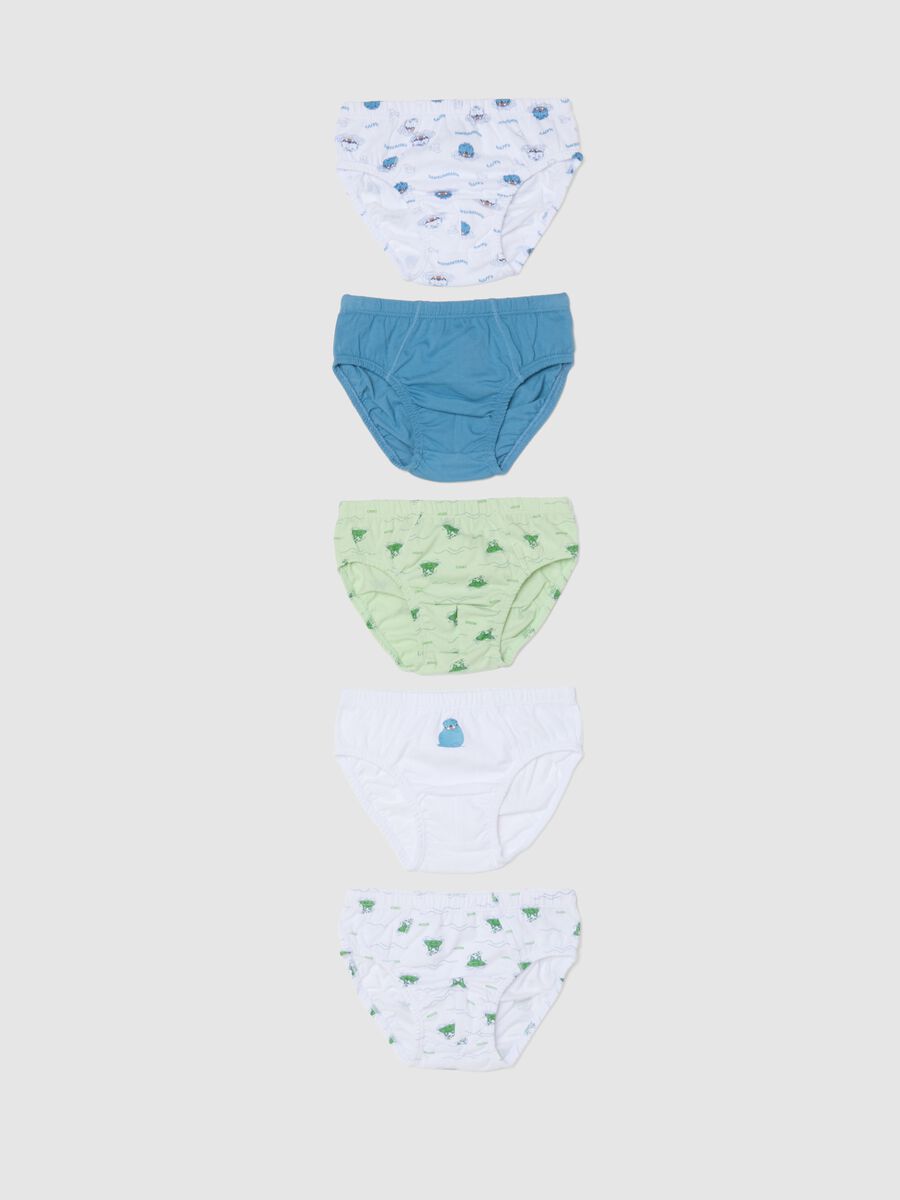 Multipack slip in puro cotone multicolor da bambino regular fit_0