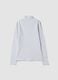 Grey marl organic cotton high-neck T-shirt_4
