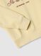 Yellow cotton blend sweatshirt regular fit_5