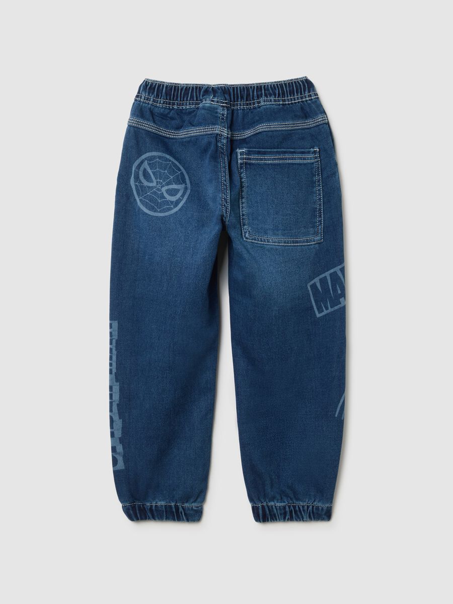 Children's blue denim jeans with regular fit_1