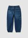 Children's blue denim jeans with regular fit_1