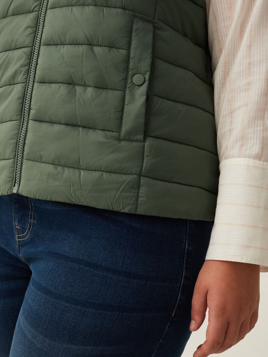 Gilet ultralight a collo alto Curvy_3