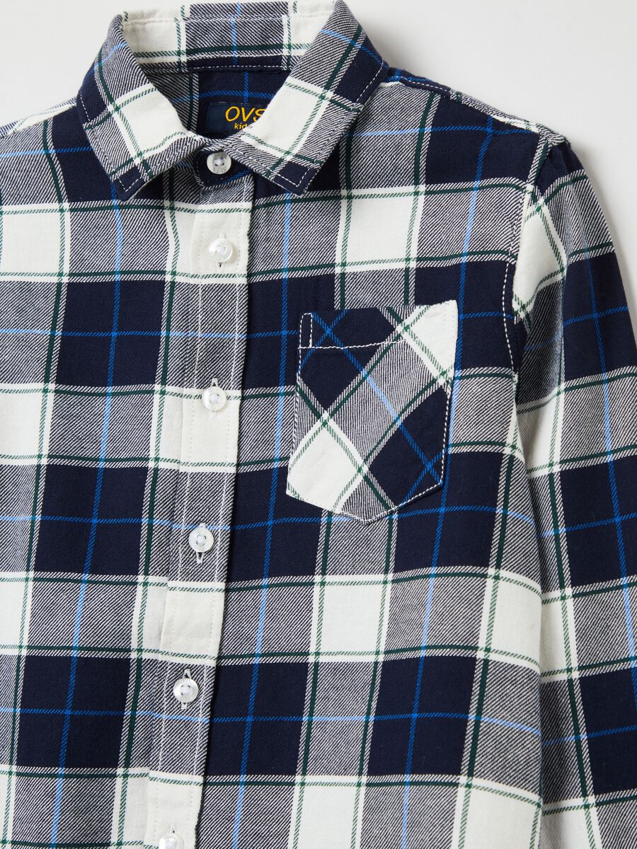 Camicia in flanella con fantasia check_2
