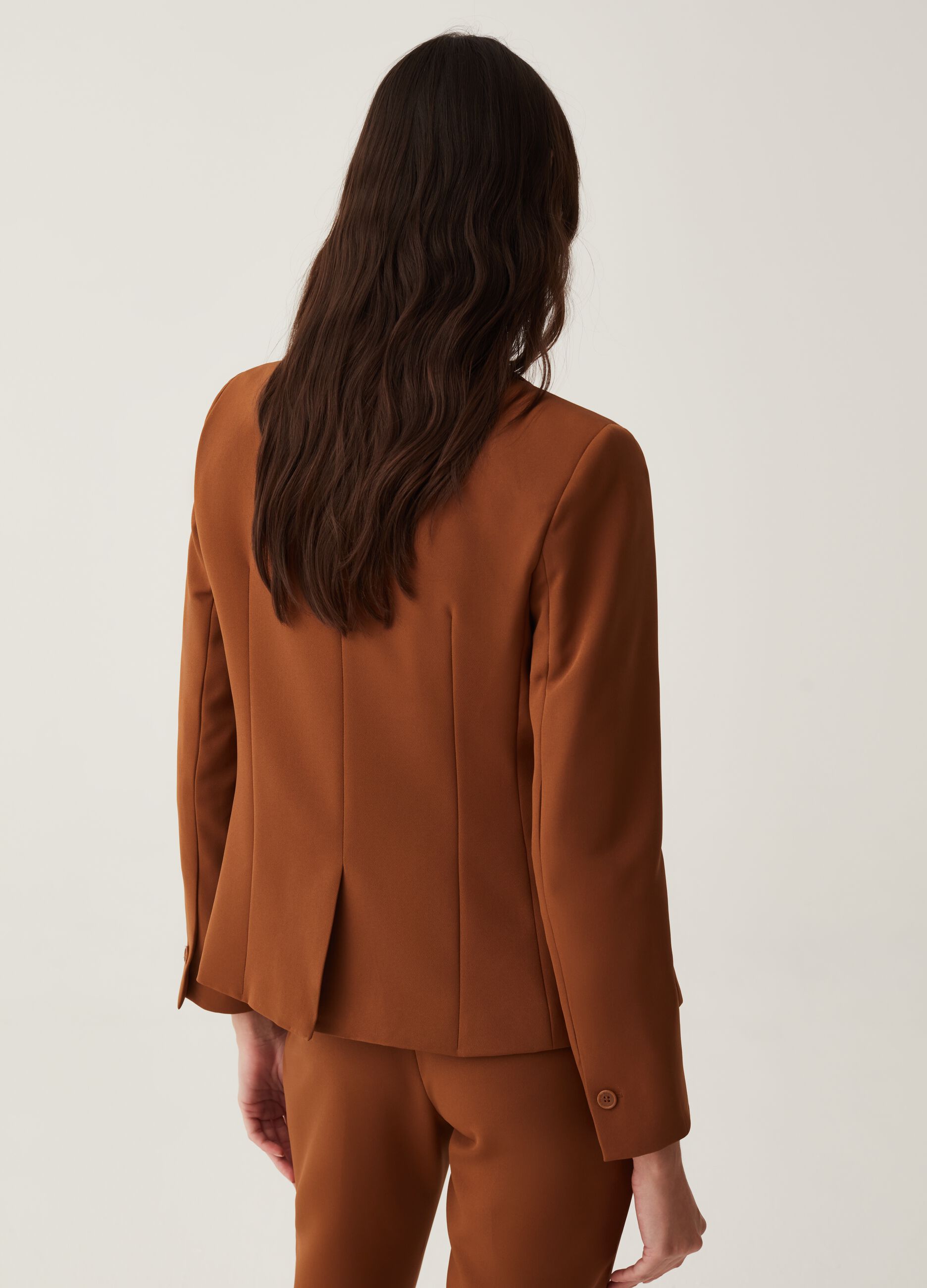 Blazer stretch tinta unita_2