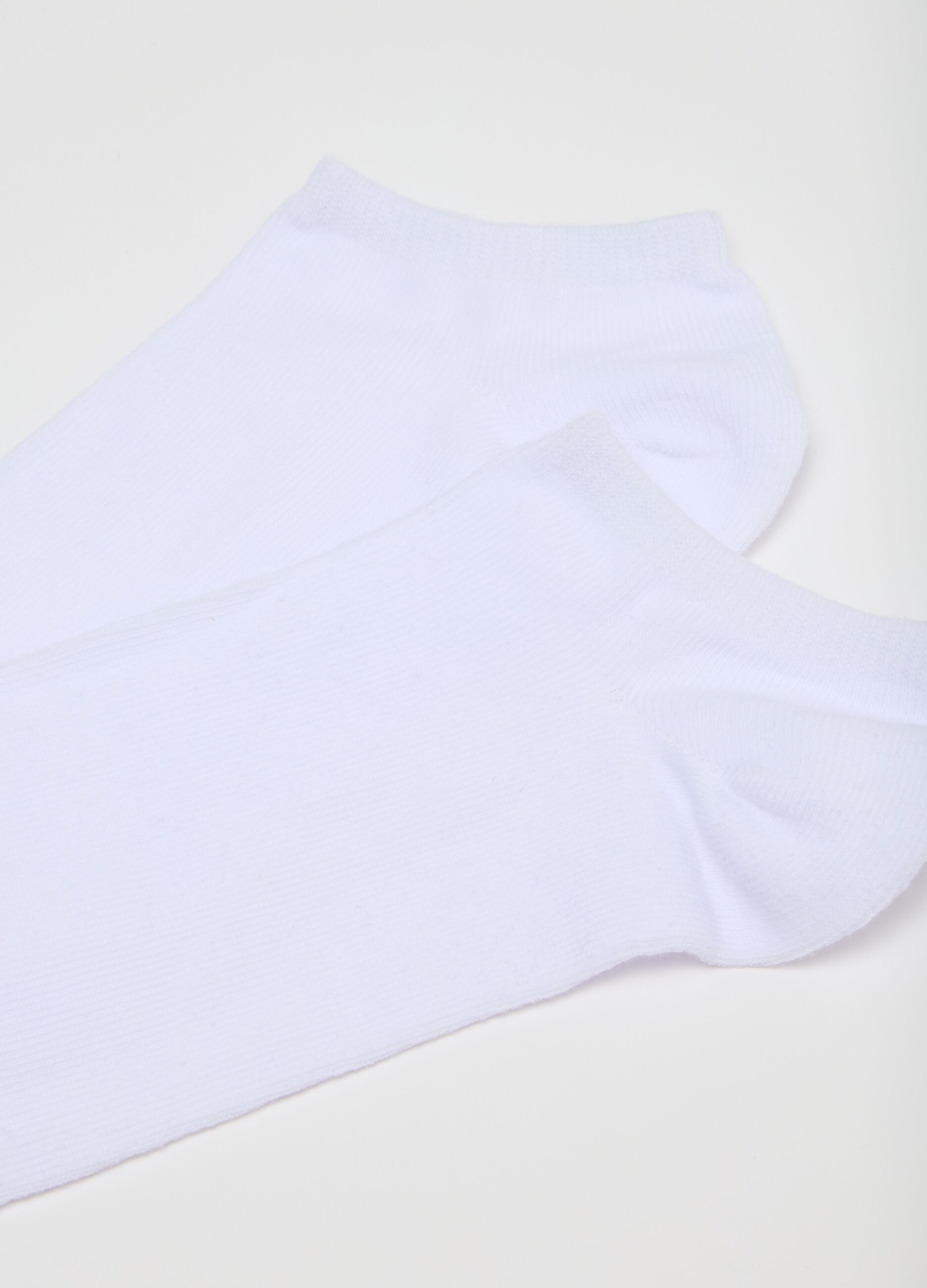 Men's Cotton Blend White Socks Multipack