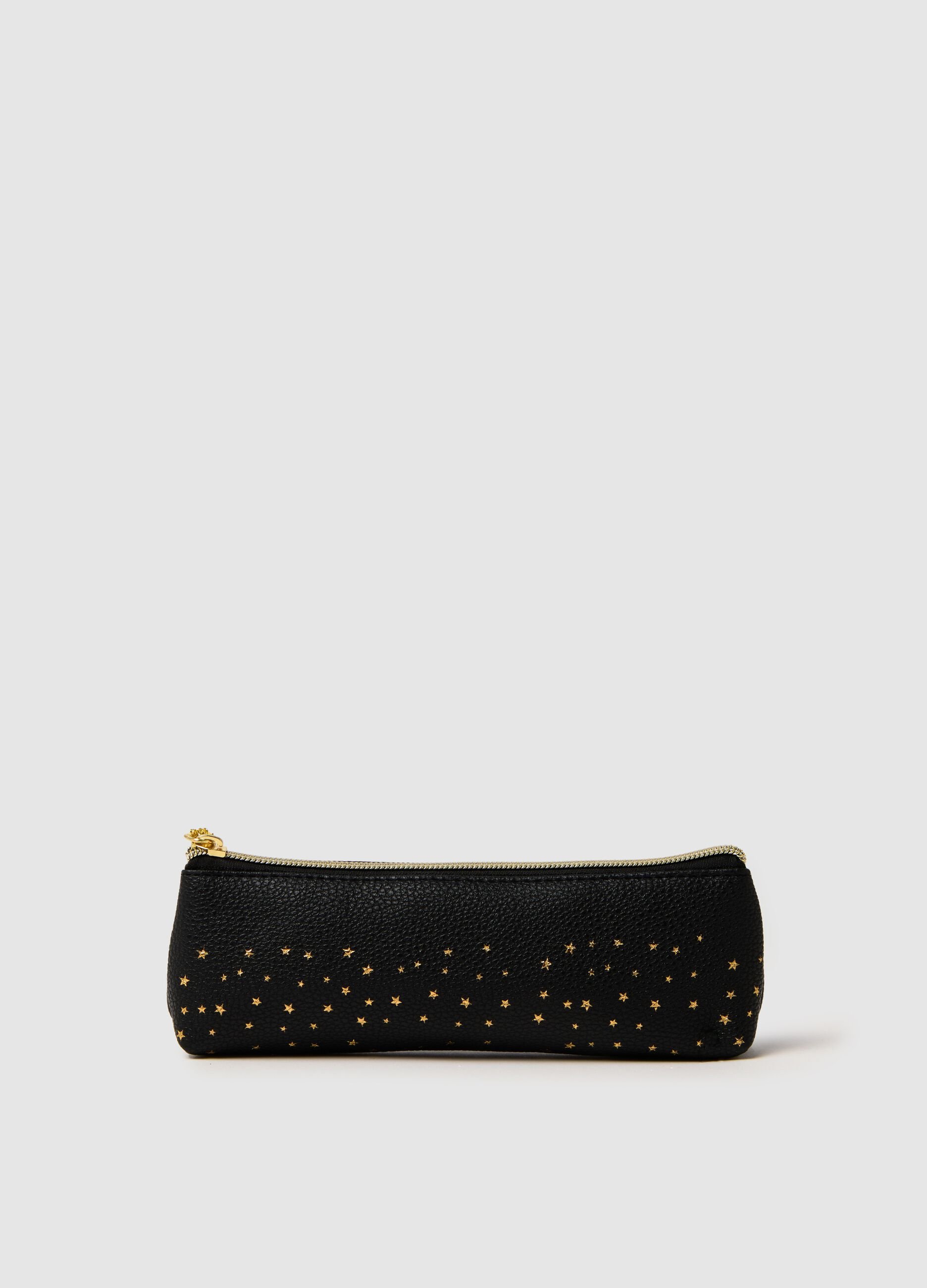 Multicolour PVC Case with Gold Details