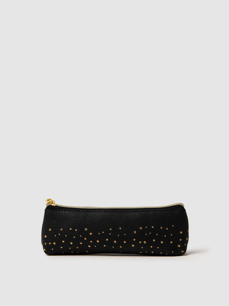 Multicolour PVC Case with Gold Details_1
