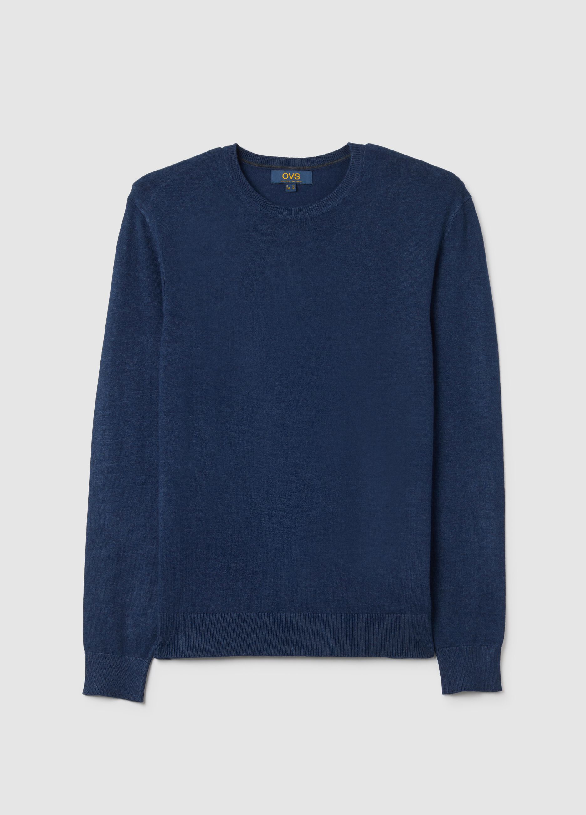 Blue Regular Fit Sweater