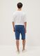 Boys' Regular Fit Blue Pure Cotton Shorts_1