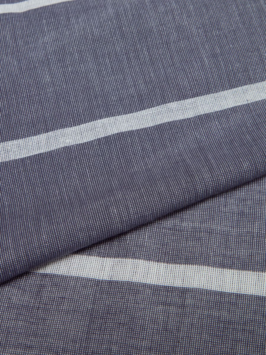 Fringed pashmina with horizontal stripes_1