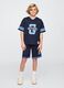 Blue Gap Kids knit fabric shorts_0