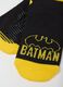 Pack of kids' non-slip socks in multicolour cotton with Batman prints_2