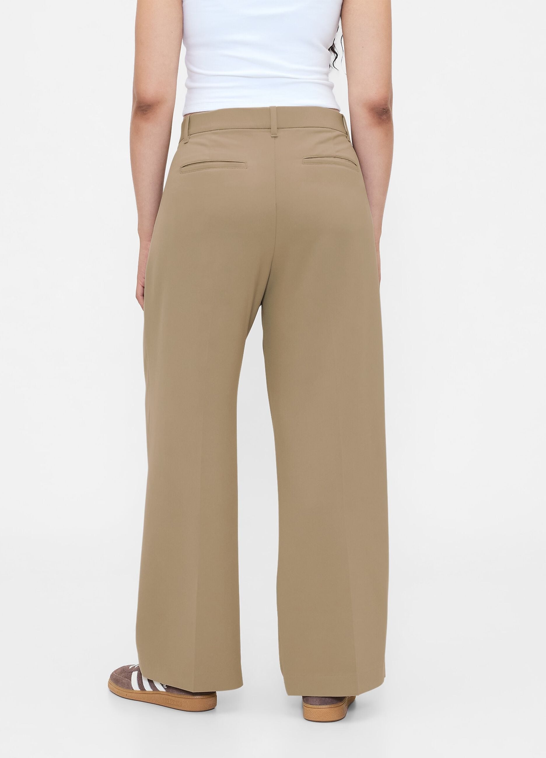 Pantaloni a palazzo in tessuto elasticizzato
