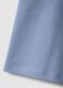 Kids' blue crew neck t-shirt in pure cotton regular fit_3