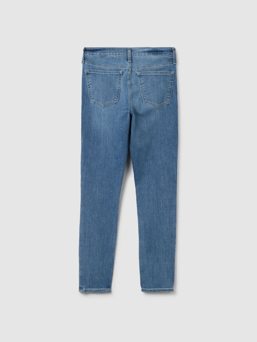 Faded, skinny-fit stretch jeans_3