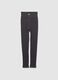 Grey striped long leggings regular fit with Everlast logo_0