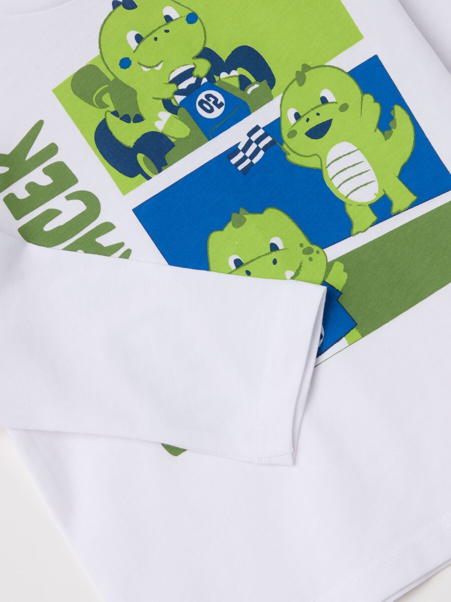 Two-pack long-sleeved T-shirt in cotton_2